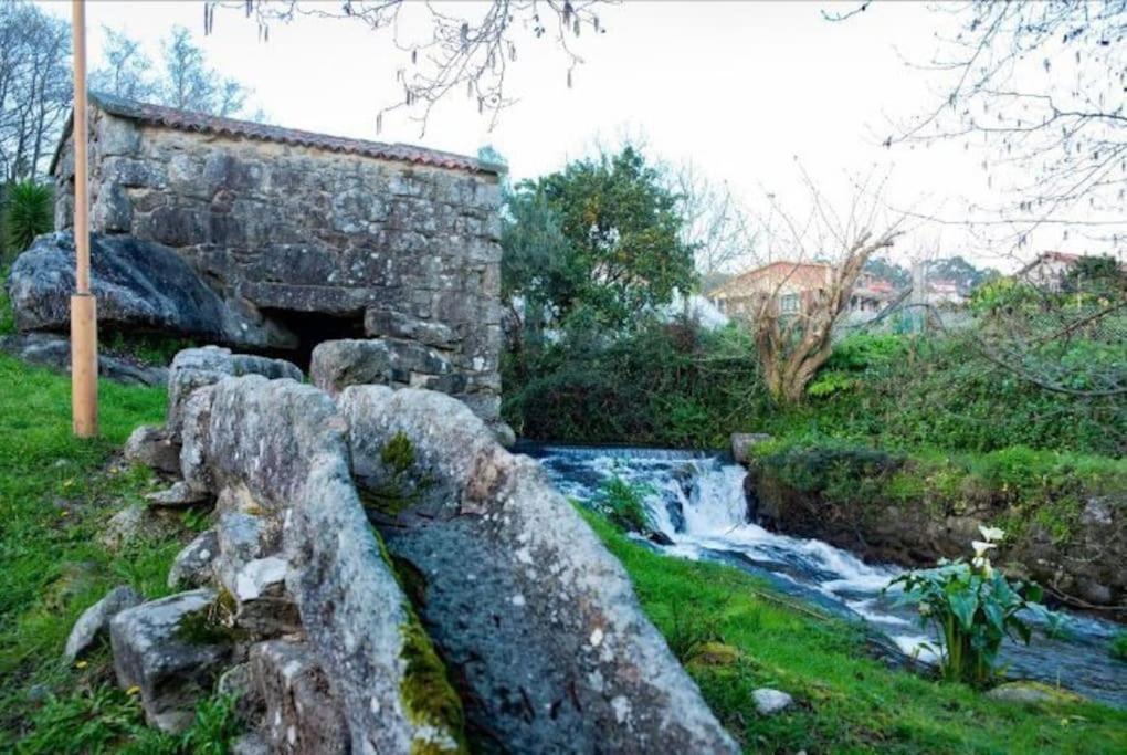 Apartamento Con Jardin Y Piscina Temporada Verano Privados Samieira Exteriör bild