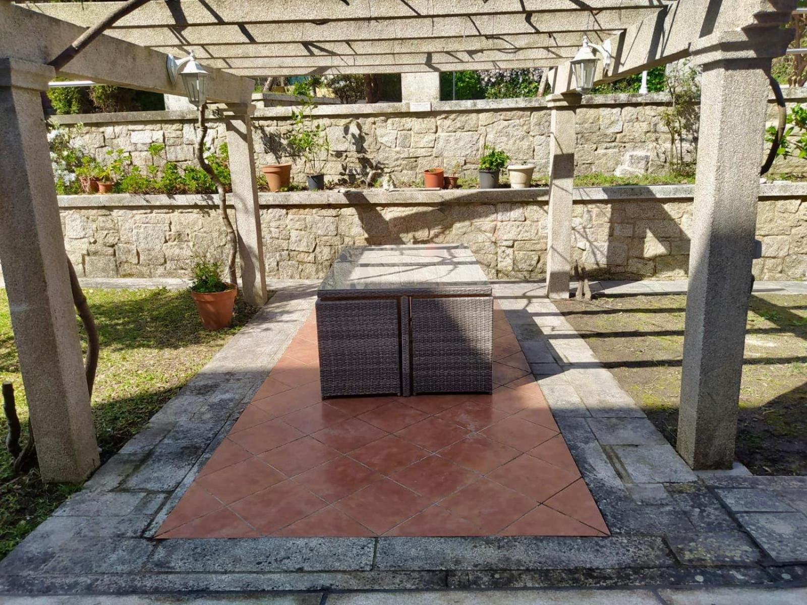 Apartamento Con Jardin Y Piscina Temporada Verano Privados Samieira Exteriör bild