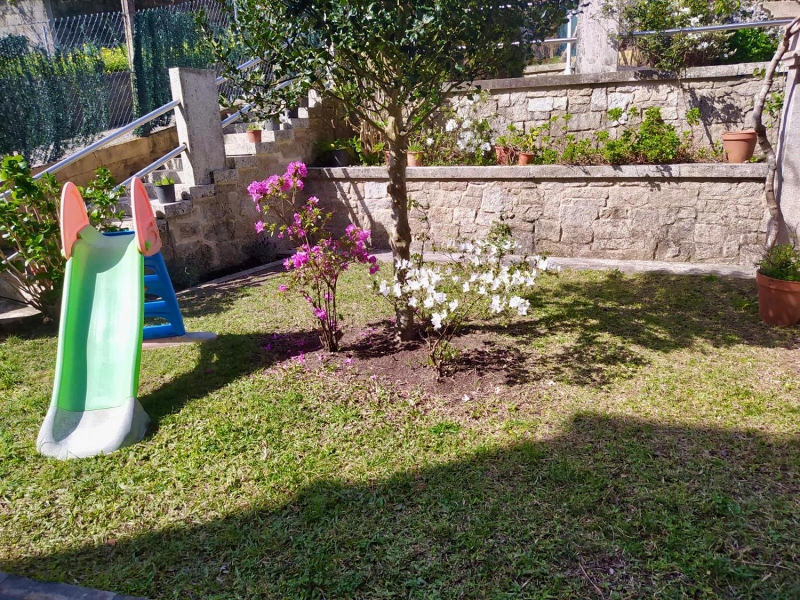 Apartamento Con Jardin Y Piscina Temporada Verano Privados Samieira Exteriör bild