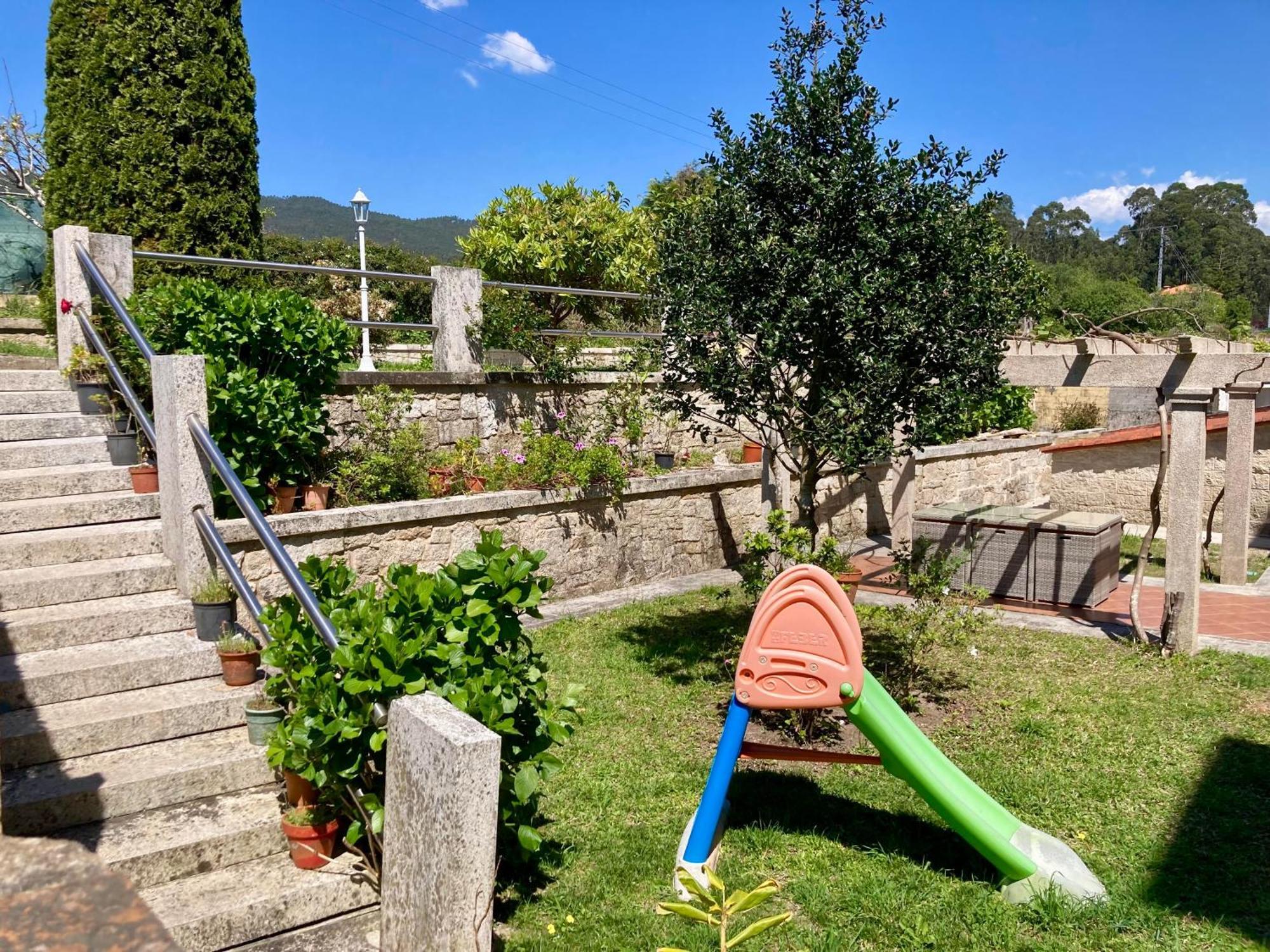 Apartamento Con Jardin Y Piscina Temporada Verano Privados Samieira Exteriör bild
